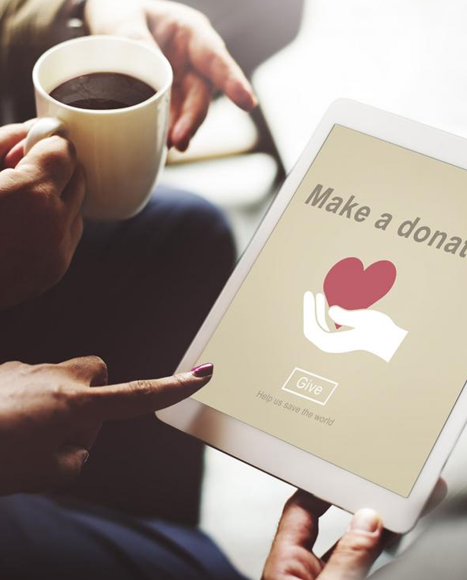 charity self service donation