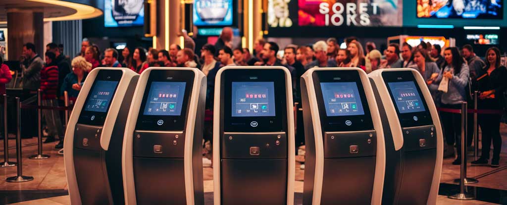 cinema ticketing kiosk