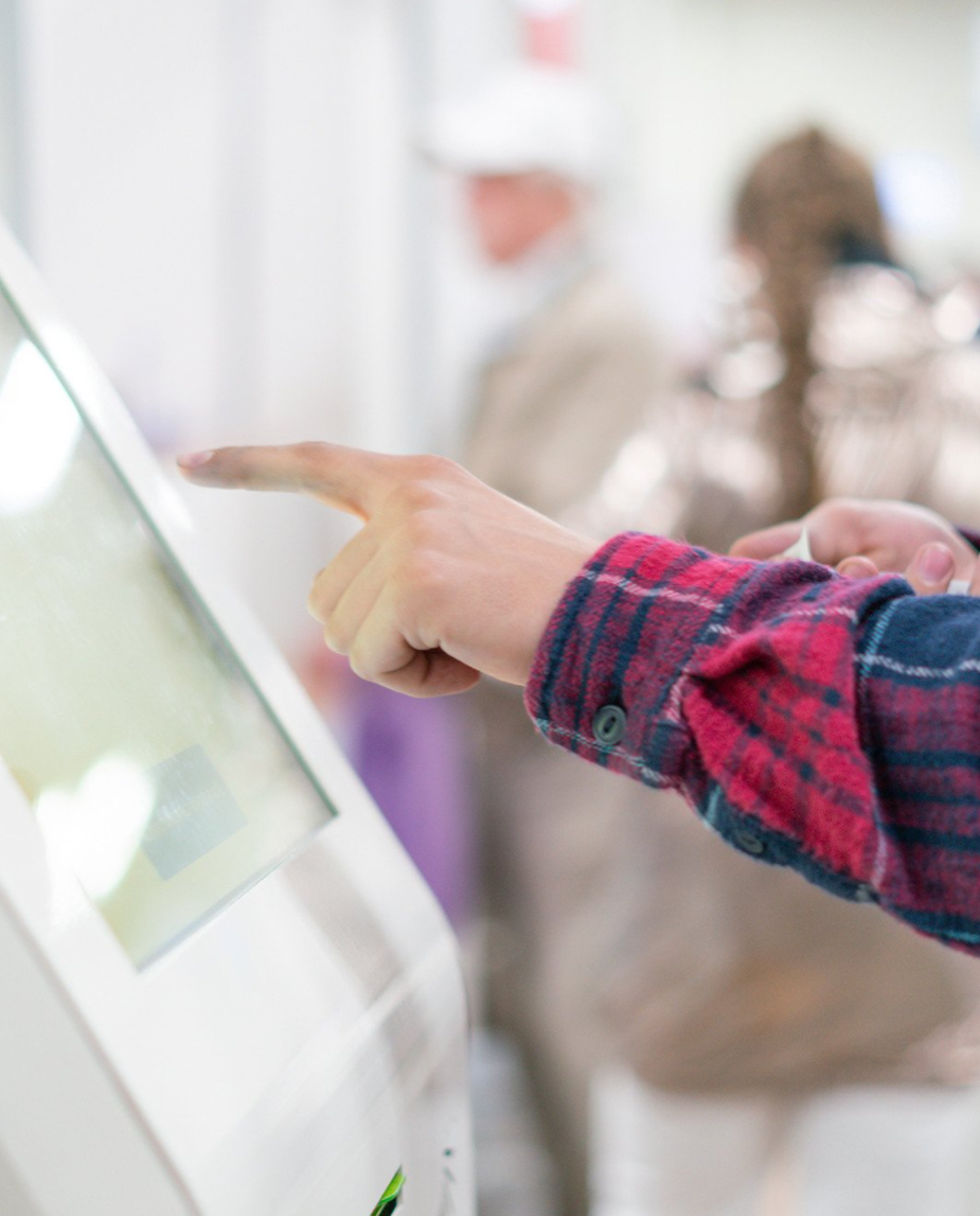 government kiosk service machine