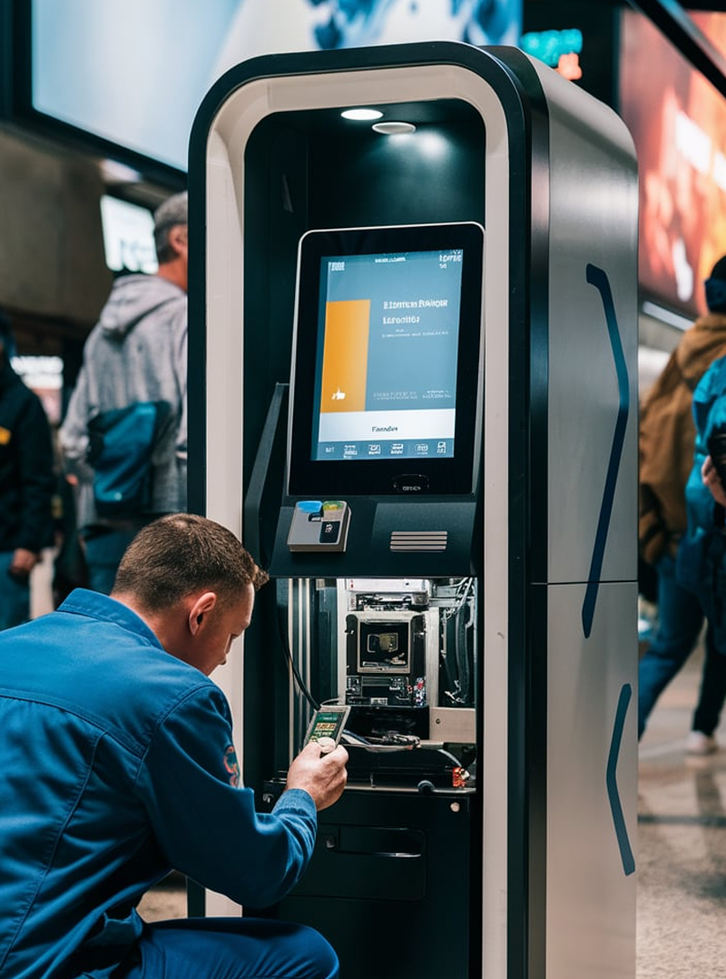 kiosk machine maintenance