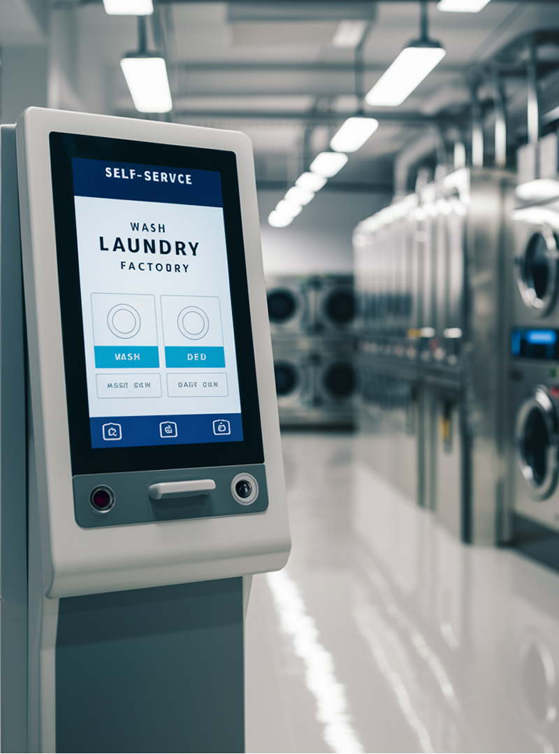 laundry kiosk machine