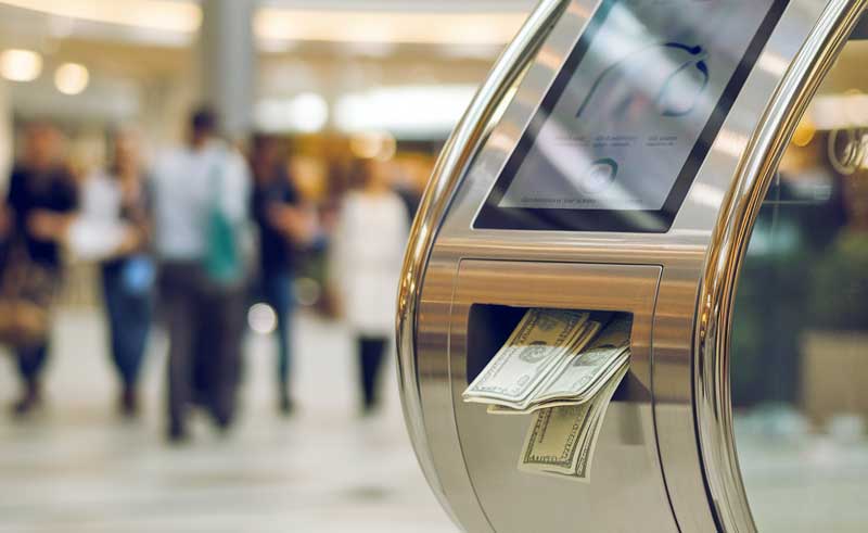 micro loan self-service kiosk