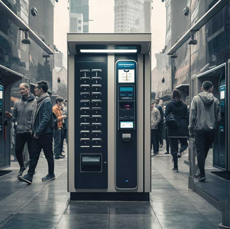 self-service key drop kiosks