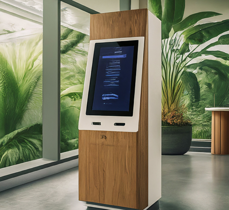 self-service kiosk machine