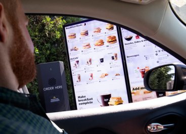 Drive thru kiosk
