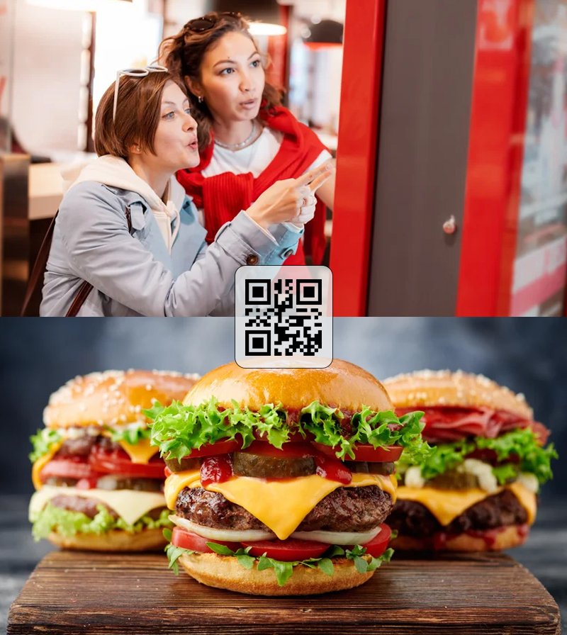 QSR self service kiosk