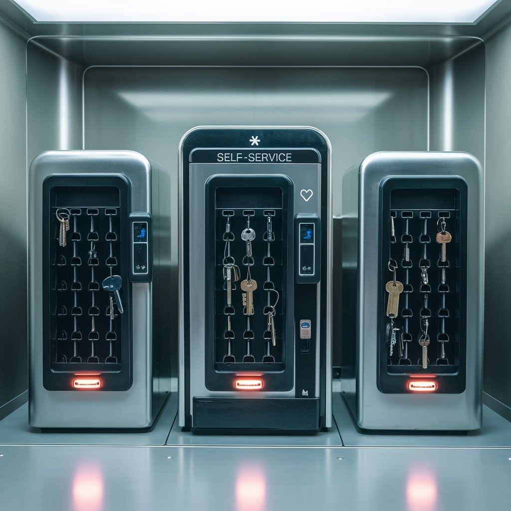 Key drop kiosks