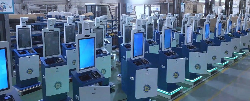 Alt text: panashi airport kiosk project in angola