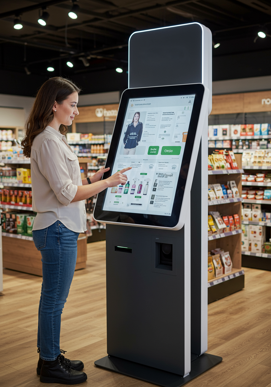 retail kiosk machine