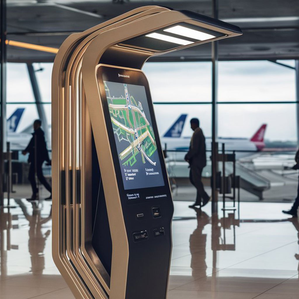 Way Finding Kiosk Machine