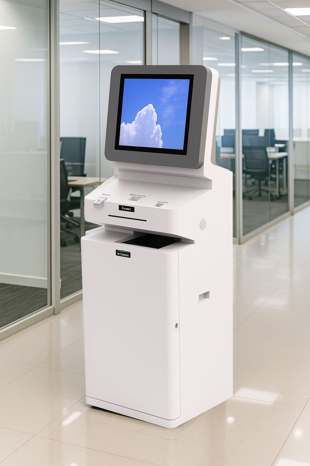 kuwait national guard kiosk-machine
