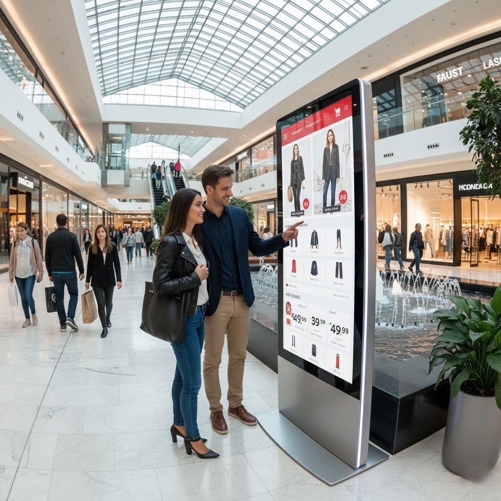 Interactive digital signage