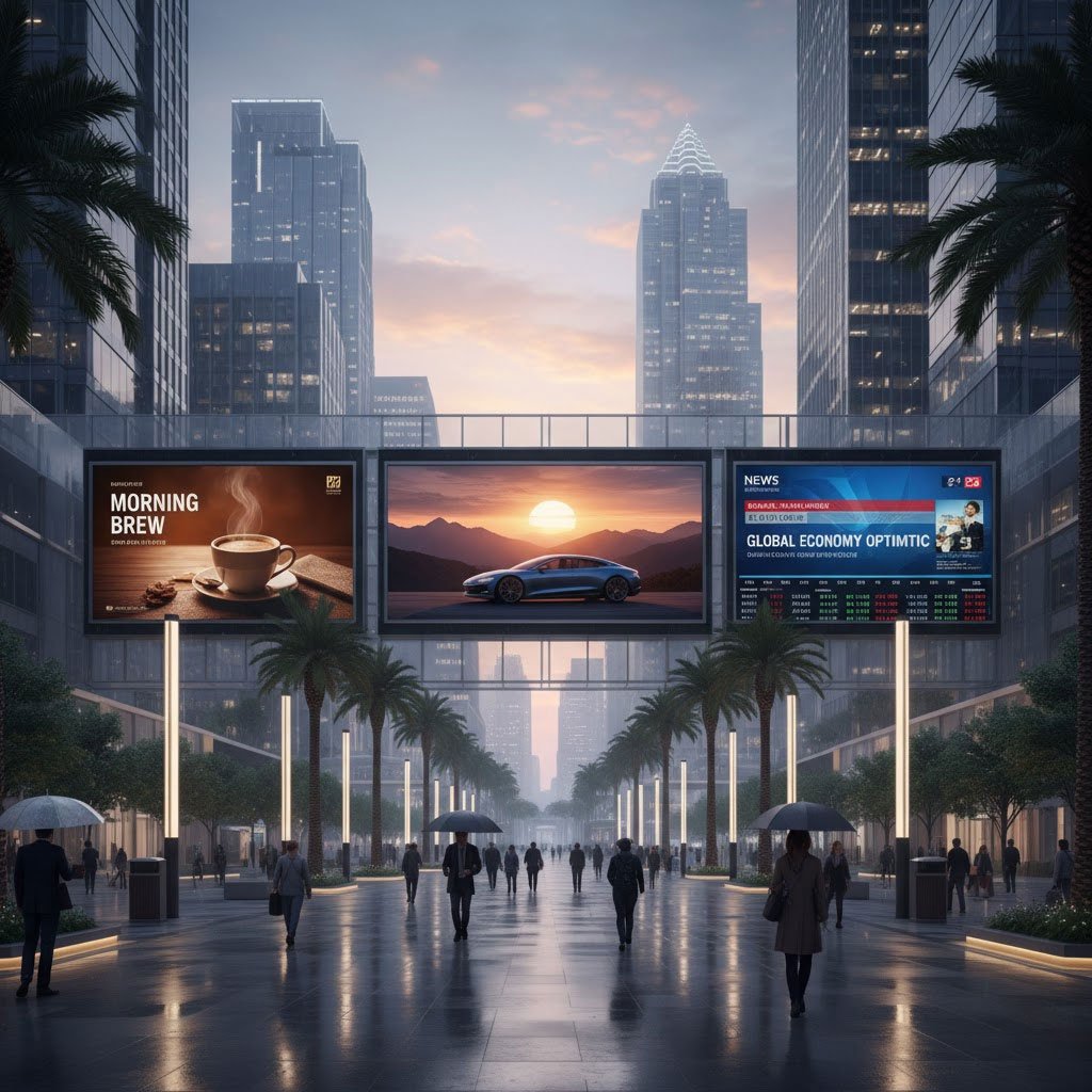 Outdoor digital displays