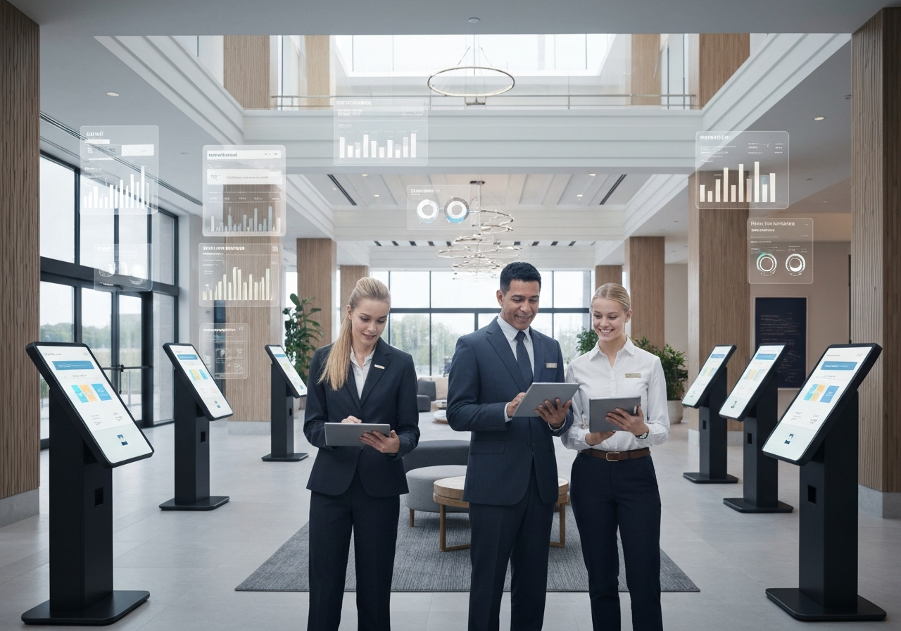 Guest Data Capture and Analytics with Hotel Check-In Kiosk