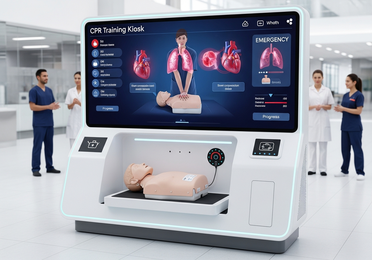 CPR Training Kiosk – Essential Features and Benefits