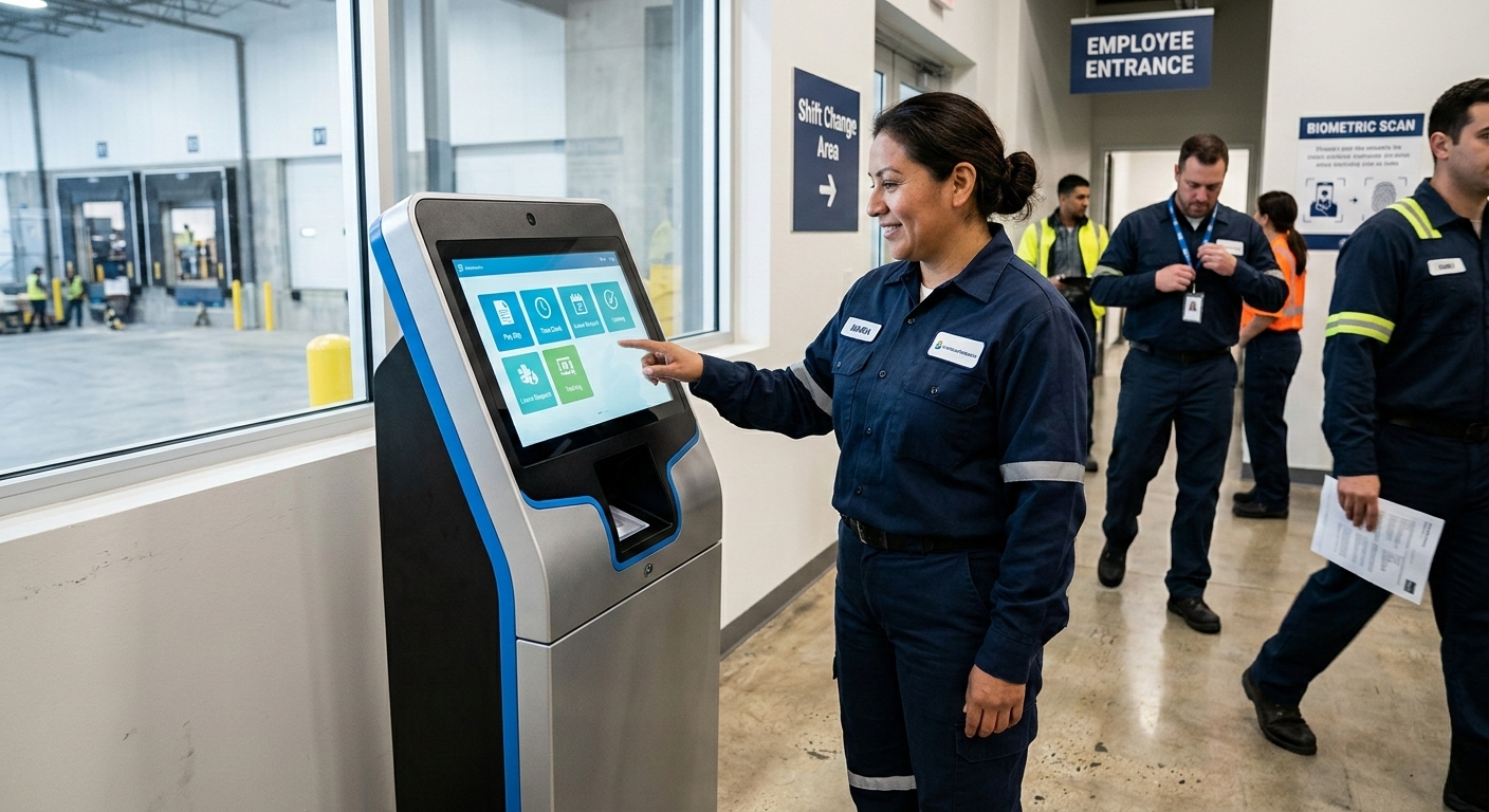 Employee Self-service Kiosk
