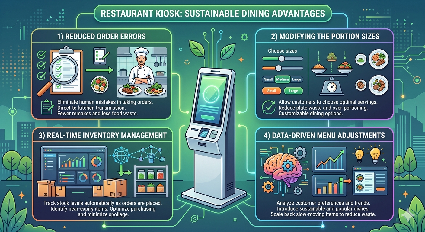 Restaurent kiosk sustainable dining advantages