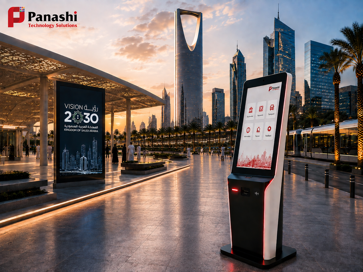 Benefits of Smart city Kiosks in Vision 2030 perspective