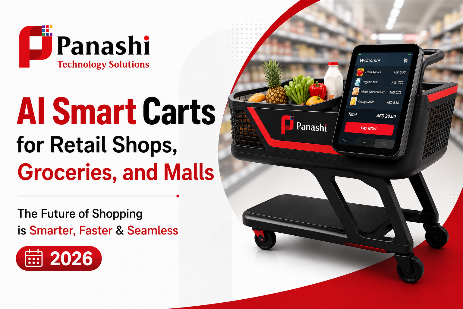 AI Smart Carts for Retail shops, Groceries, and Malls (2026)