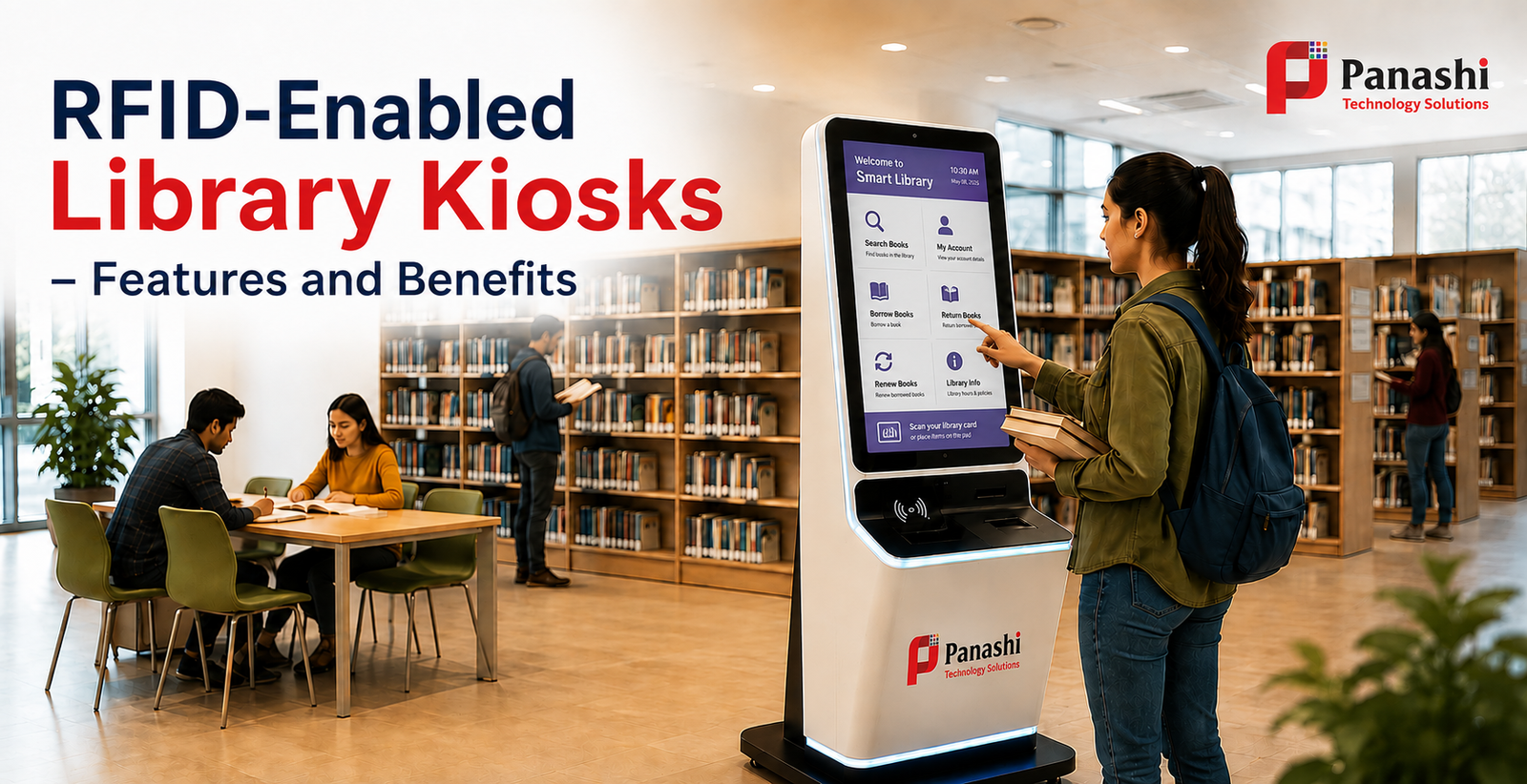 RFID-enabled Library Kiosks – Features and Benefits