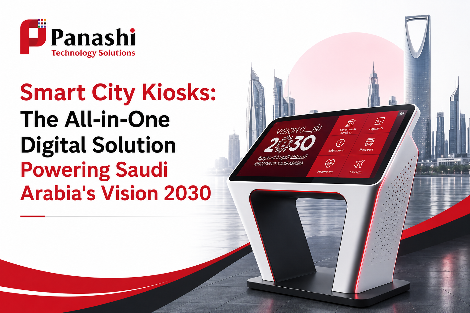 Smart City Kiosks: The All-in-One Digital Solution Powering Saudi Arabia's Vision 2030