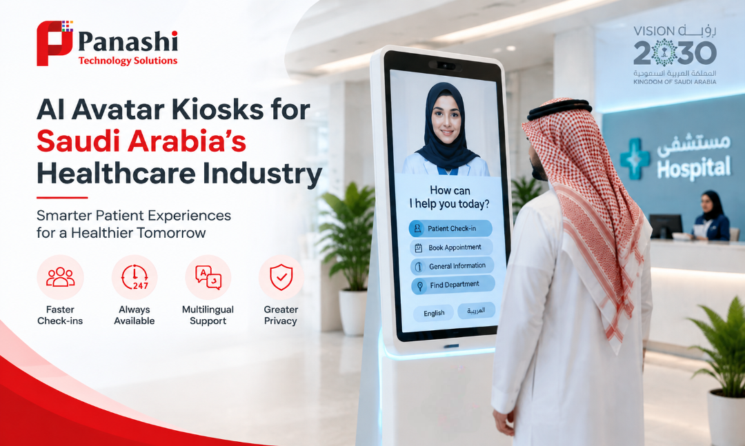 AI Avatar Kiosks for Saudi Arabia’s Healthcare Industry