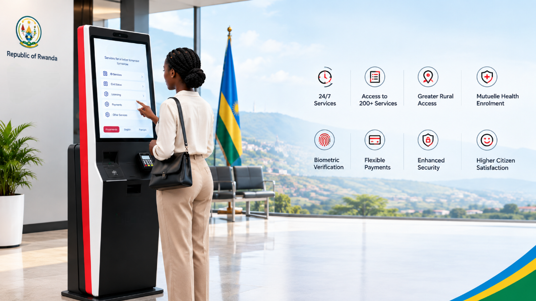 How Rwandan government can benefit from our e-government kiosk machines