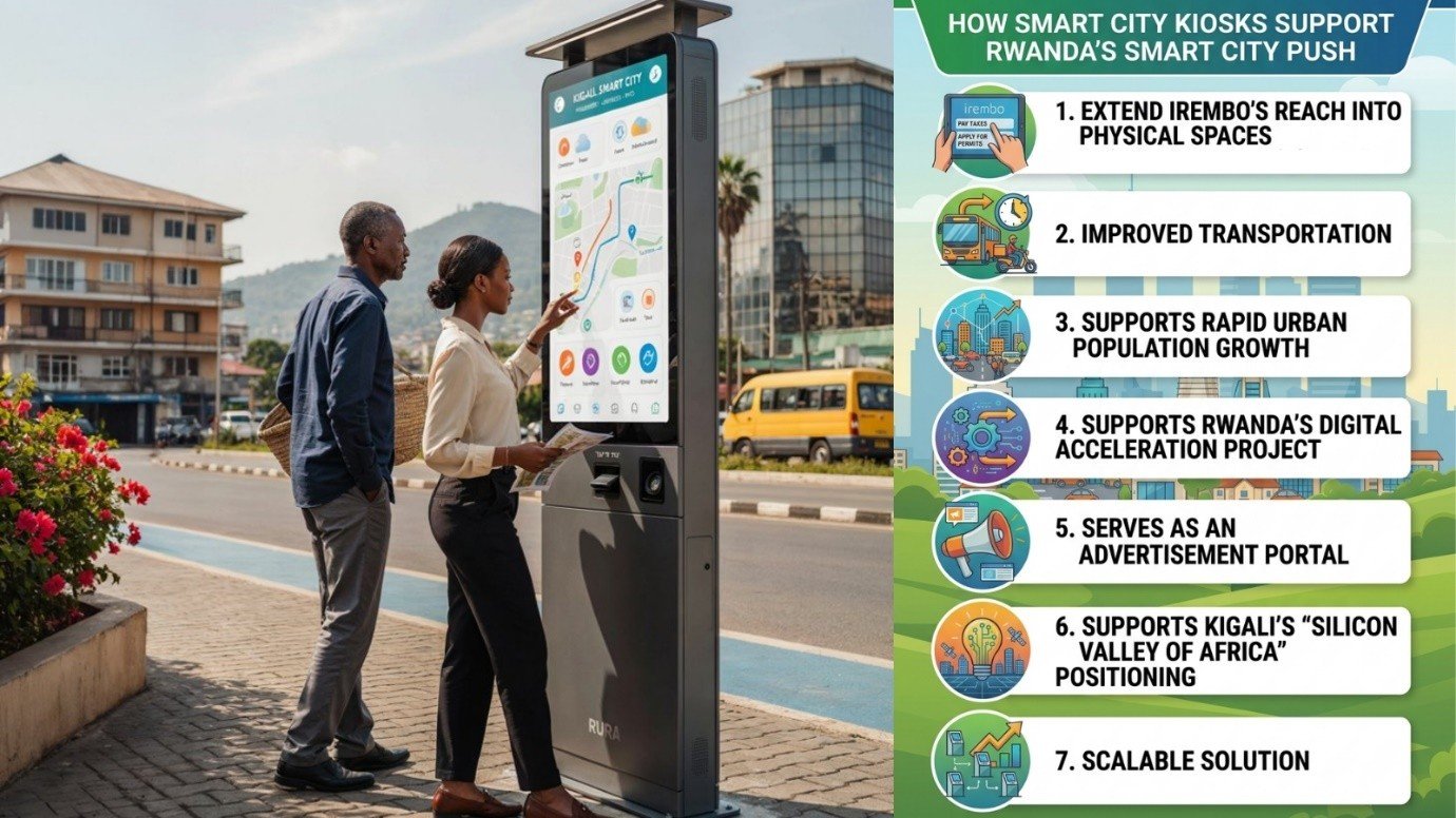 How smart city kiosk implementation helps Rwanda?