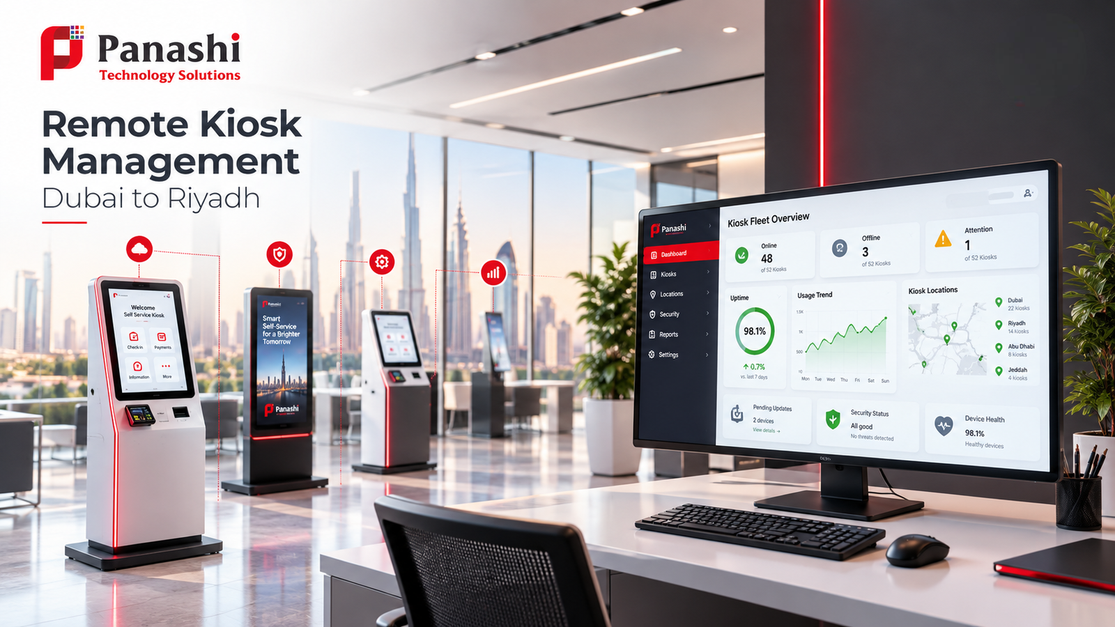 Why Remote Kiosk Management Is a Must in the GCC