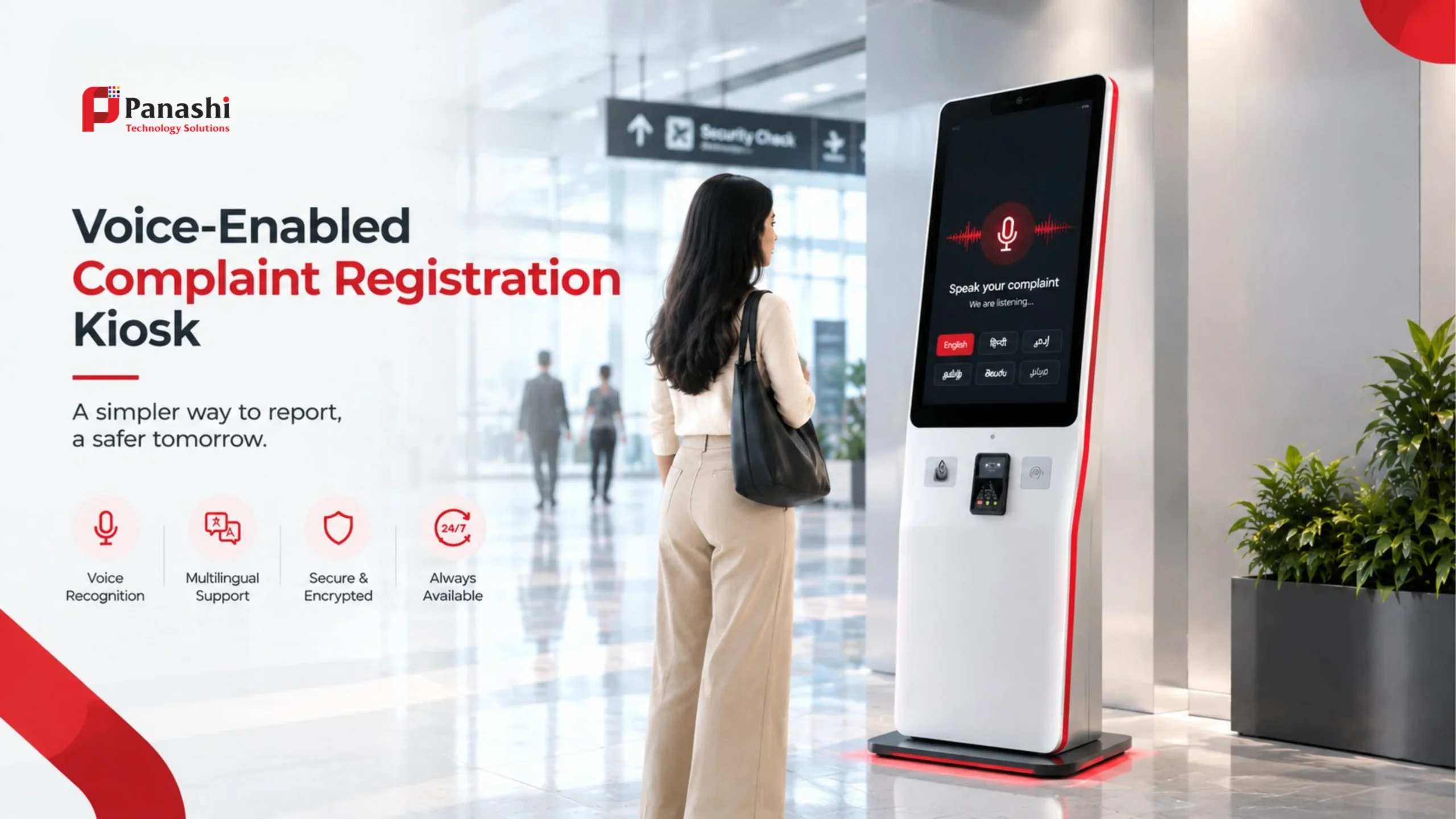 Voice-enabled Complaint Registration Kiosks for India’s Law Enforcement Agencies