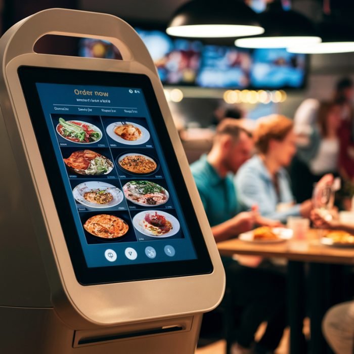 self-ordering kiosk restaurant