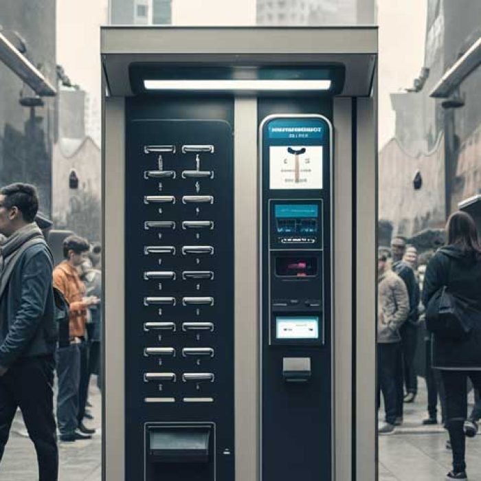 self-service key drop kiosk